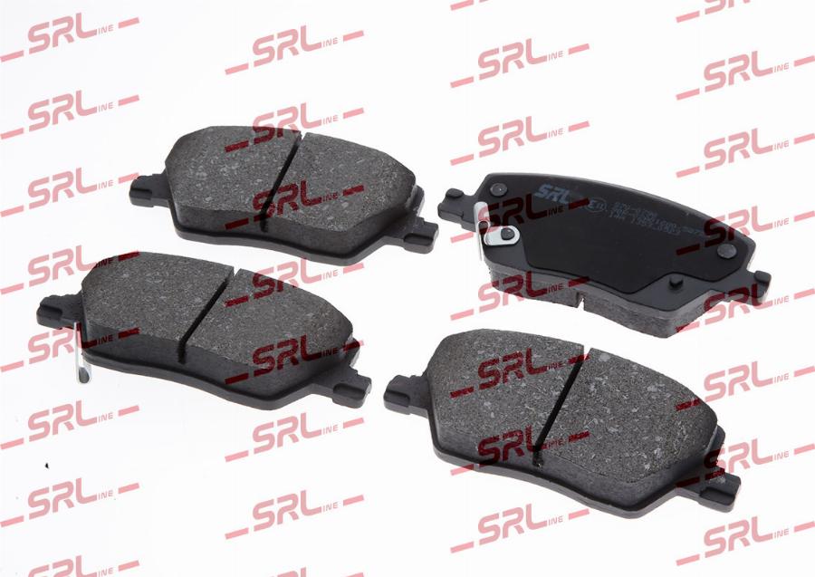 SRLine S70-0790 - Гальмівні колодки, дискові гальма autocars.com.ua