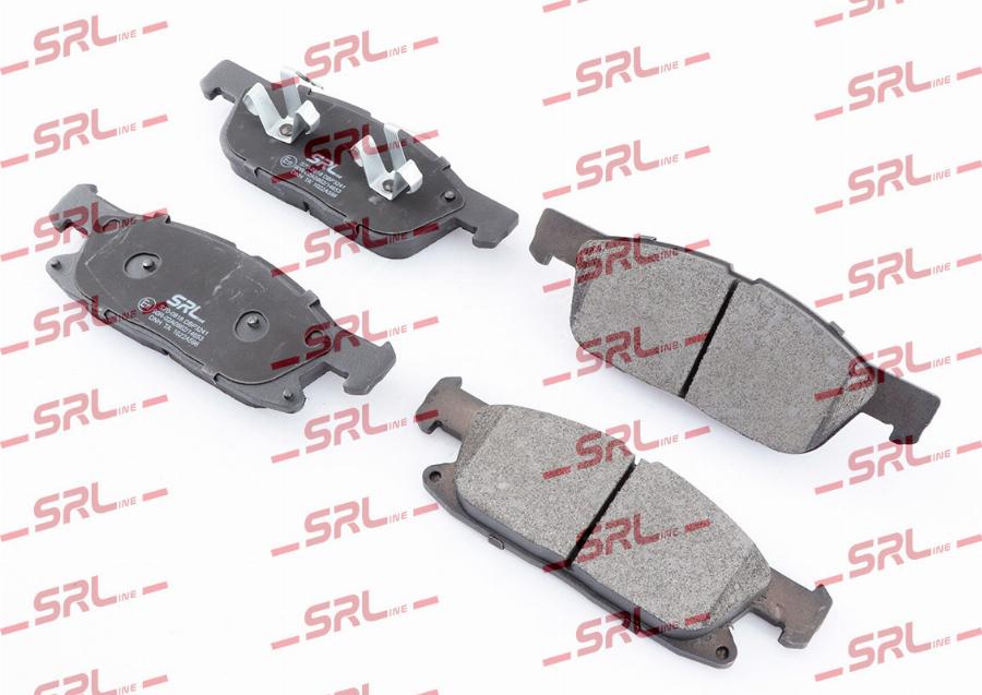 SRLine S70-0818 - Гальмівні колодки, дискові гальма autocars.com.ua