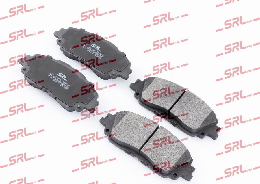 SRLine S70-0867 - Гальмівні колодки, дискові гальма autocars.com.ua
