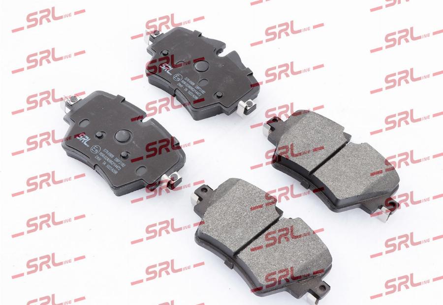 SRLine S70-0908 - Гальмівні колодки, дискові гальма autocars.com.ua