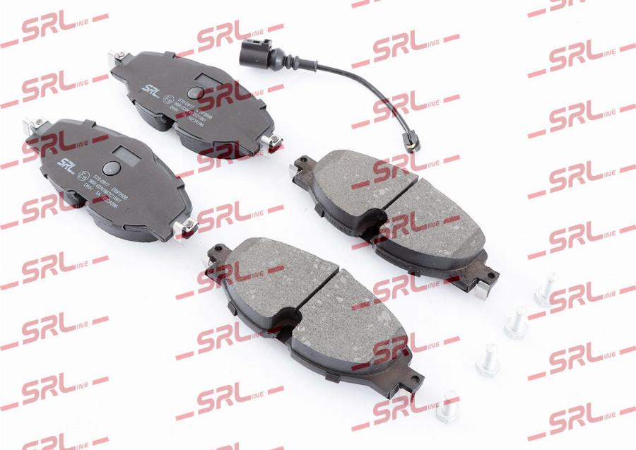 SRLine S70-0917 - Гальмівні колодки, дискові гальма autocars.com.ua