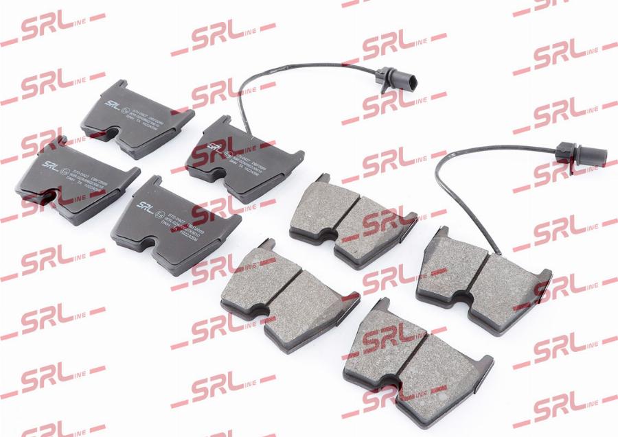 SRLine S70-0927 - Гальмівні колодки, дискові гальма autocars.com.ua