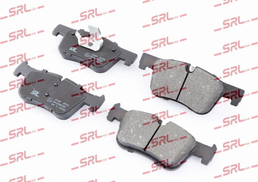 SRLine S70-0942 - Гальмівні колодки, дискові гальма autocars.com.ua