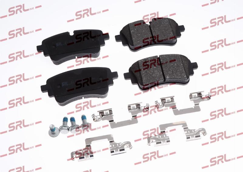 SRLine S70-11022 - Гальмівні колодки, дискові гальма autocars.com.ua