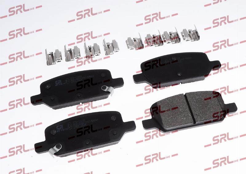 SRLine S70-11060 - Гальмівні колодки, дискові гальма autocars.com.ua