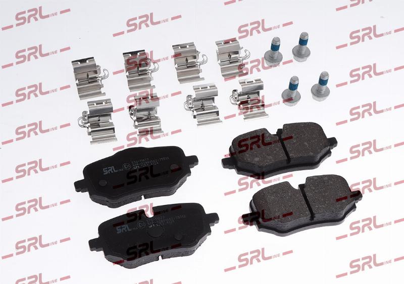 SRLine S70-11077 - Гальмівні колодки, дискові гальма autocars.com.ua