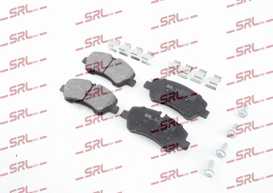 SRLine S70-1673 - Гальмівні колодки, дискові гальма autocars.com.ua