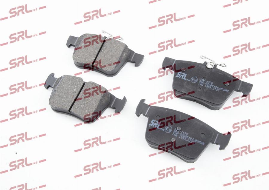 SRLine S70-1676 - Гальмівні колодки, дискові гальма autocars.com.ua