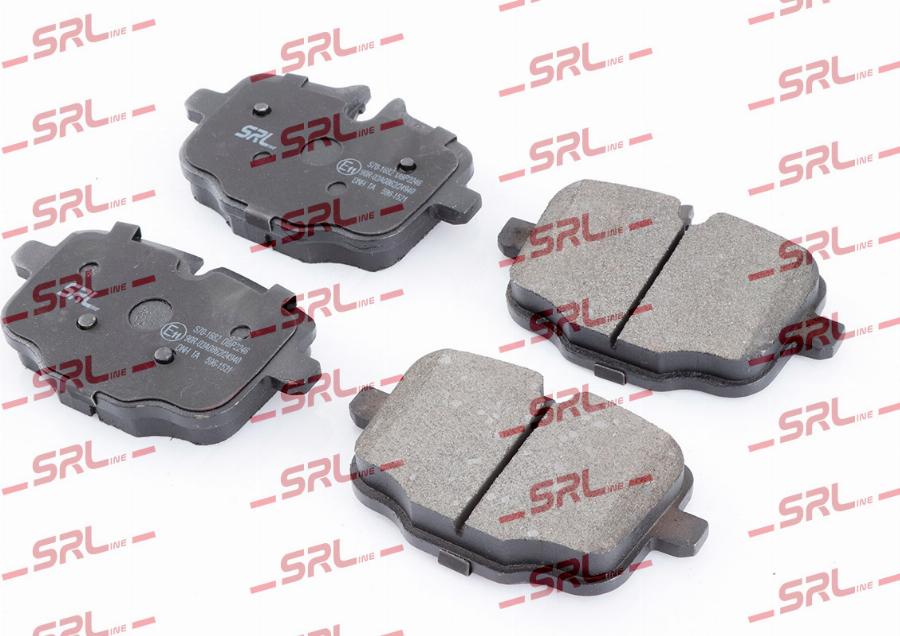 SRLine S70-1682 - Гальмівні колодки, дискові гальма autocars.com.ua