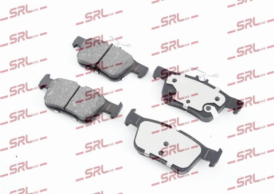 SRLine S70-1698 - Гальмівні колодки, дискові гальма autocars.com.ua