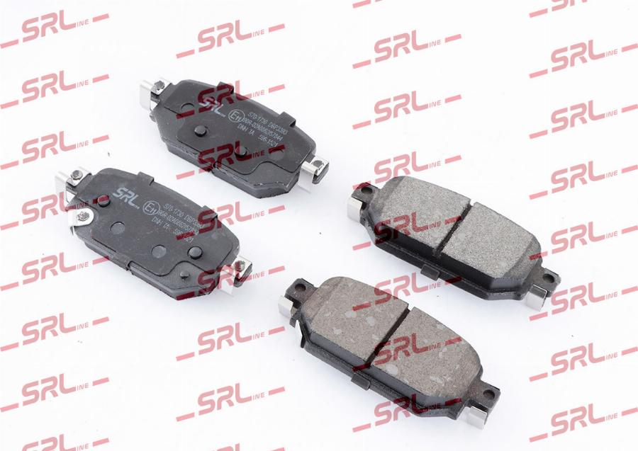 SRLine S70-1730 - Гальмівні колодки, дискові гальма autocars.com.ua