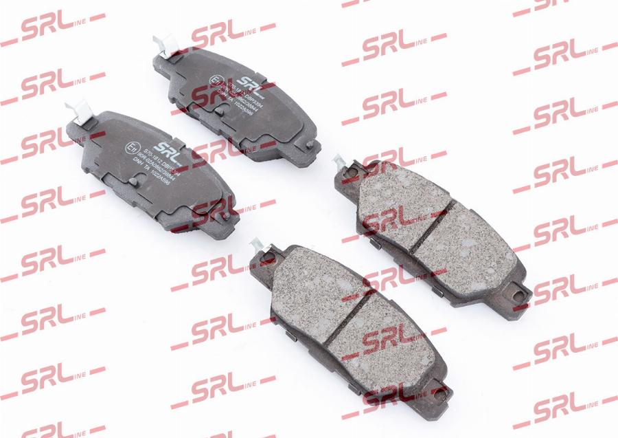 SRLine S70-1812 - Гальмівні колодки, дискові гальма autocars.com.ua