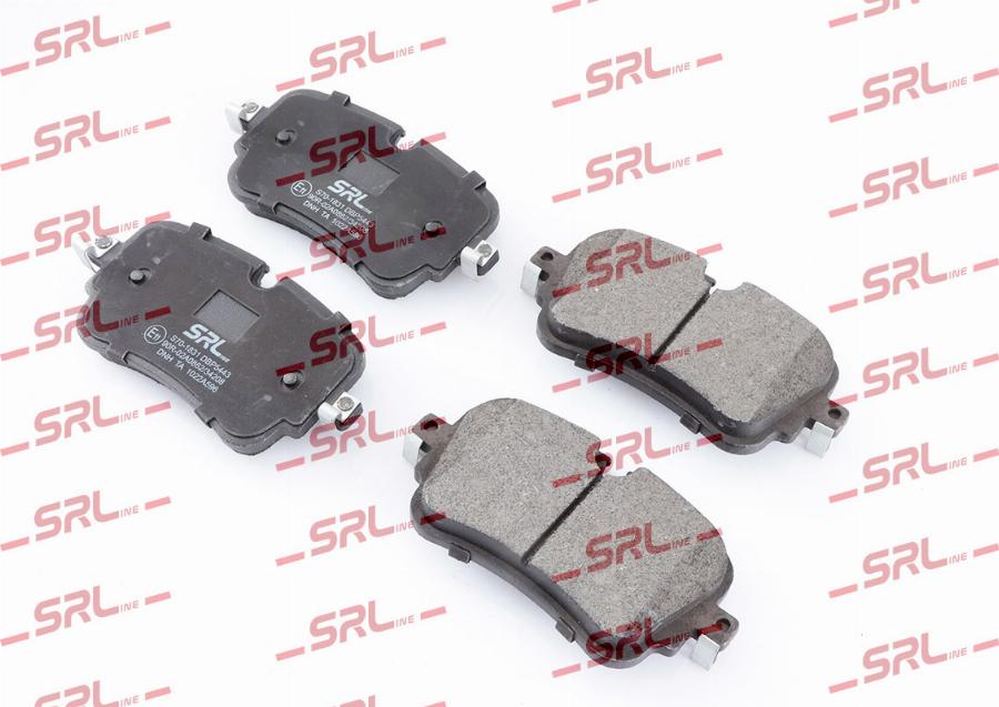 SRLine S70-1831 - Гальмівні колодки, дискові гальма autocars.com.ua