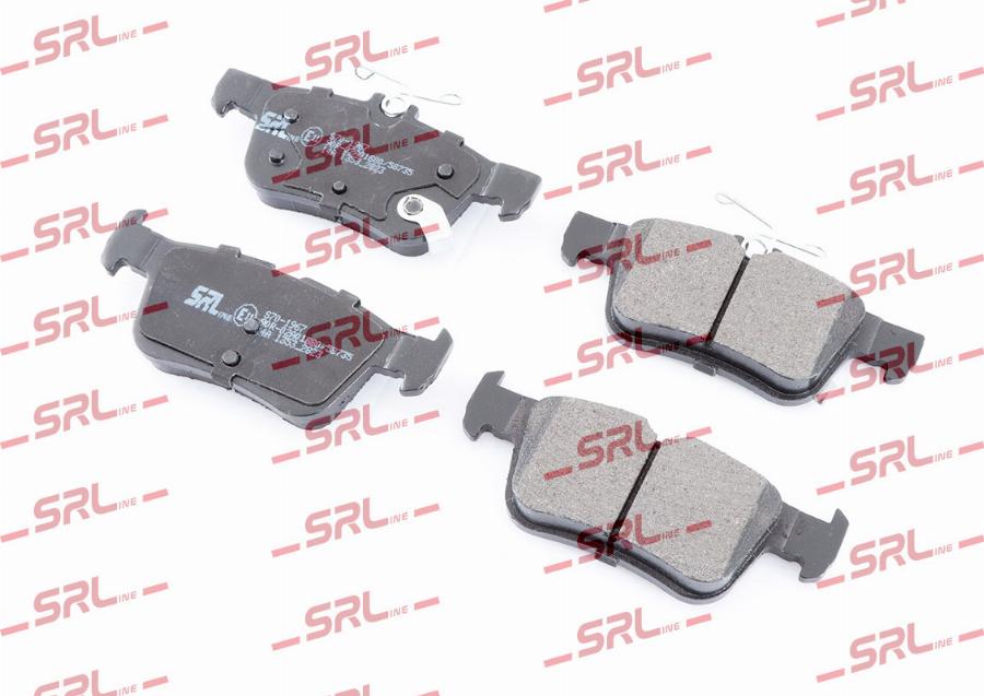 SRLine S70-1967 - Гальмівні колодки, дискові гальма autocars.com.ua