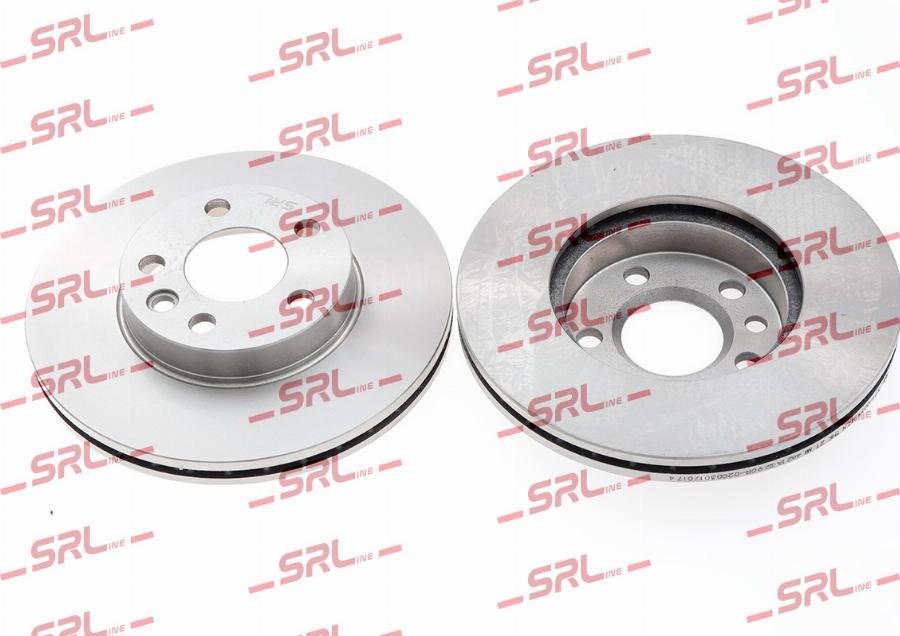 SRLine S71-0071 - Гальмівний диск autocars.com.ua