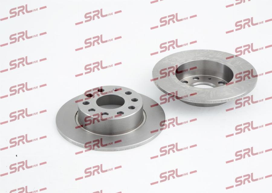 SRLine S71-1143 - Гальмівний диск autocars.com.ua