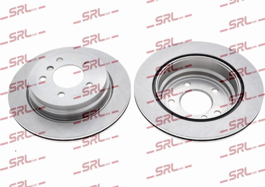 SRLine S71-1525 - Гальмівний диск autocars.com.ua