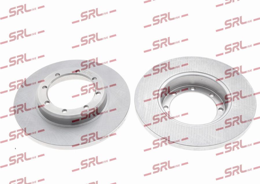 SRLine S71-1584 - Гальмівний диск autocars.com.ua