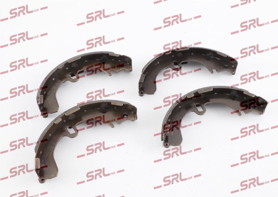 SRLine S72-1020 - Комплект гальм, барабанний механізм autocars.com.ua