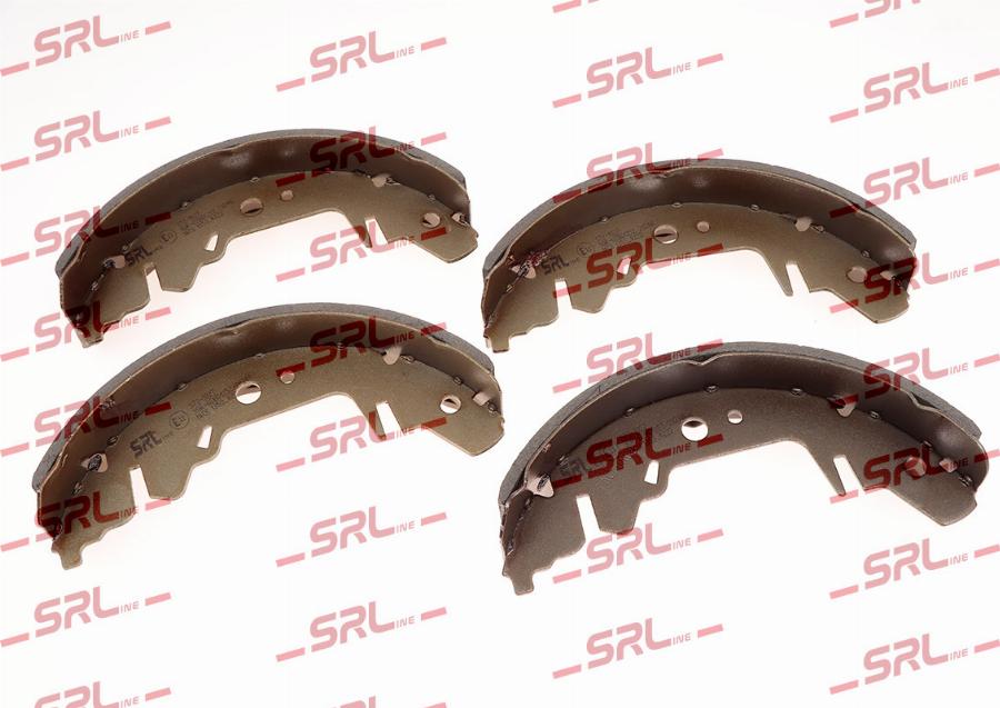 SRLine S72-1027 - Комплект гальм, барабанний механізм autocars.com.ua