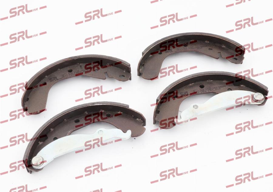 SRLine S72-1110 - Комплект гальм, барабанний механізм autocars.com.ua