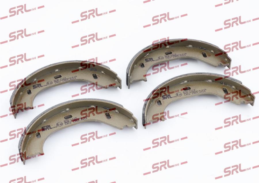 SRLine S72-1113 - Комплект гальм, барабанний механізм autocars.com.ua