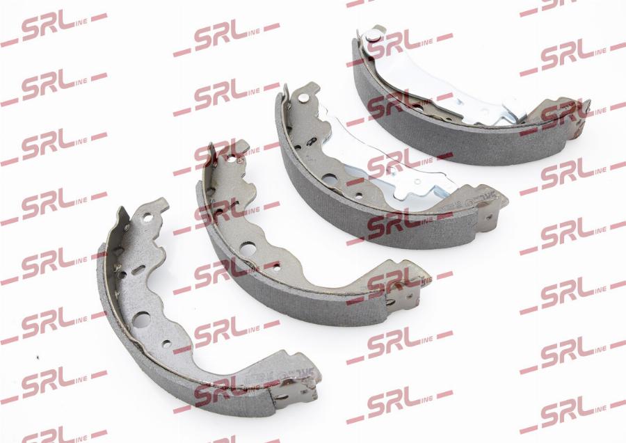 SRLine S72-1117 - Комплект гальм, барабанний механізм autocars.com.ua