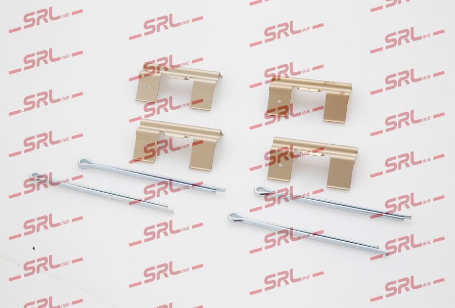 SRLine S75-0025 - Комплектуючі, колодки дискового гальма autocars.com.ua
