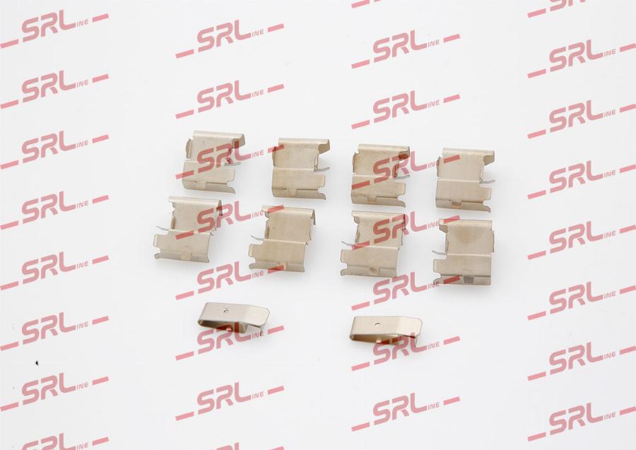 SRLine S75-0100 - Комплектуючі, колодки дискового гальма autocars.com.ua