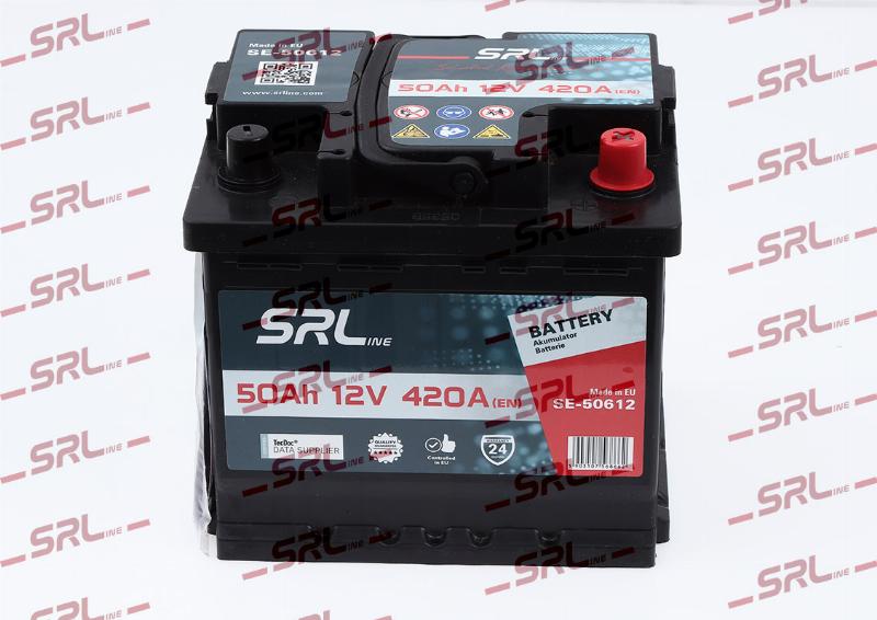 SRLine SE-50612 - Стартерна акумуляторна батарея, АКБ autocars.com.ua