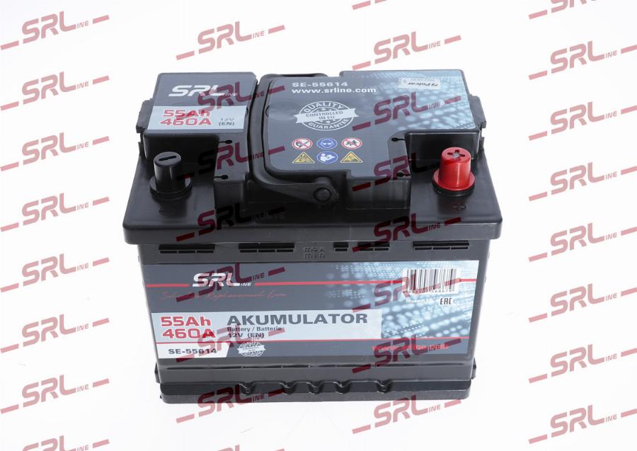 SRLine SE-55614 - Стартерна акумуляторна батарея, АКБ autocars.com.ua