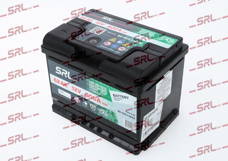 SRLine SE-62614EFB - Стартерна акумуляторна батарея, АКБ autocars.com.ua