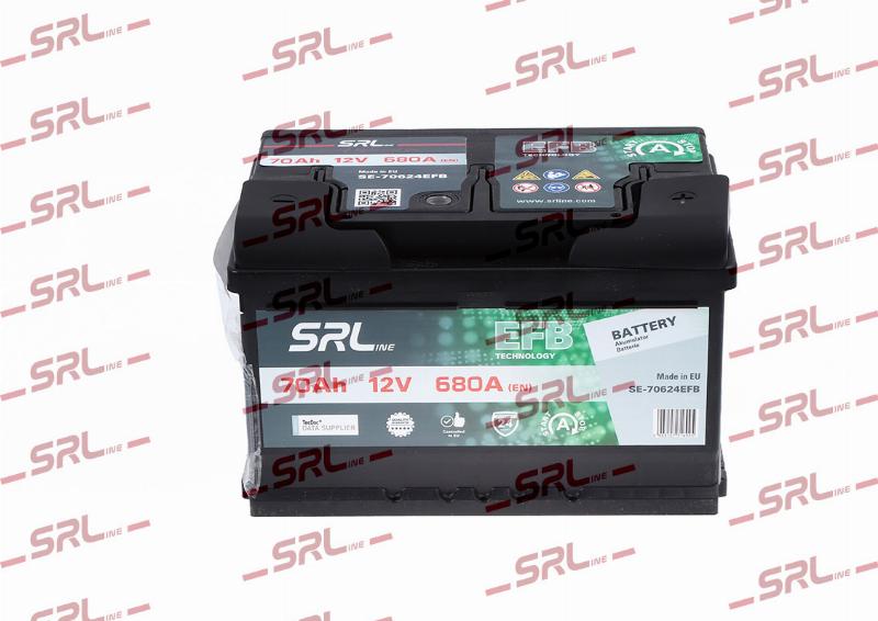 SRLine SE-70624EFB - Стартерна акумуляторна батарея, АКБ autocars.com.ua