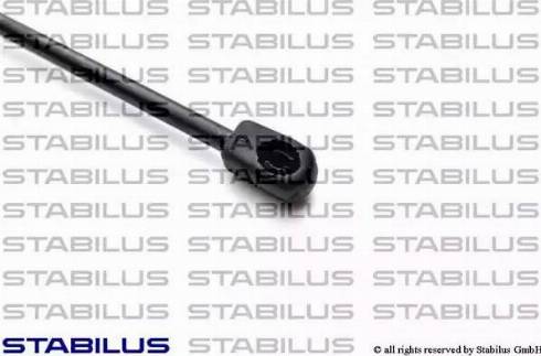 STABILUS 9653HC - Газова пружина, кришка багажник autocars.com.ua