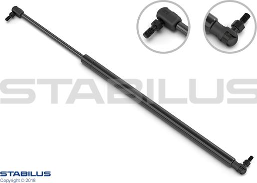 STABILUS 996153 - Газова пружина, кришка багажник autocars.com.ua