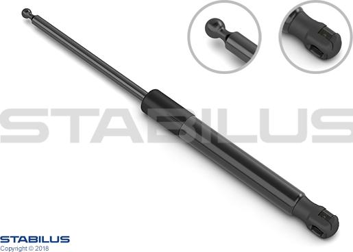 STABILUS 015813 - Газовая пружина, крыша avtokuzovplus.com.ua