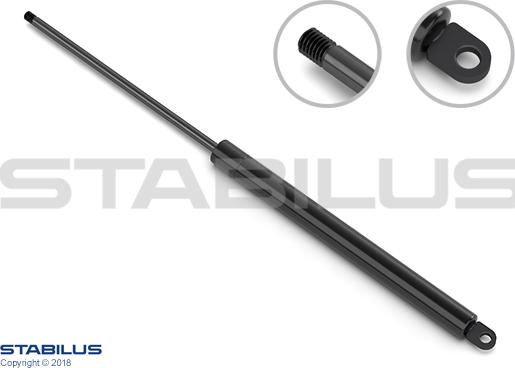 STABILUS 290793 - Газова пружина, кришка багажник autocars.com.ua