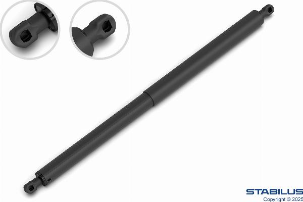 STABILUS 069134 - Газова пружина, кришка багажник autocars.com.ua
