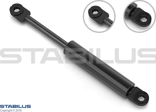 STABILUS 120000 - Газова пружина, яка виступає г1у autocars.com.ua