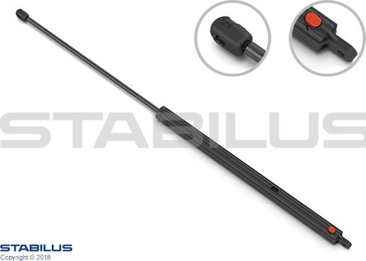 STABILUS 1383BM - Газова пружина, капот autocars.com.ua