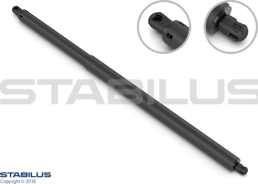 STABILUS 158251 - Газова пружина, кришка багажник autocars.com.ua