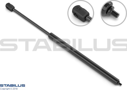 STABILUS 220613 - Газова пружина, капот autocars.com.ua