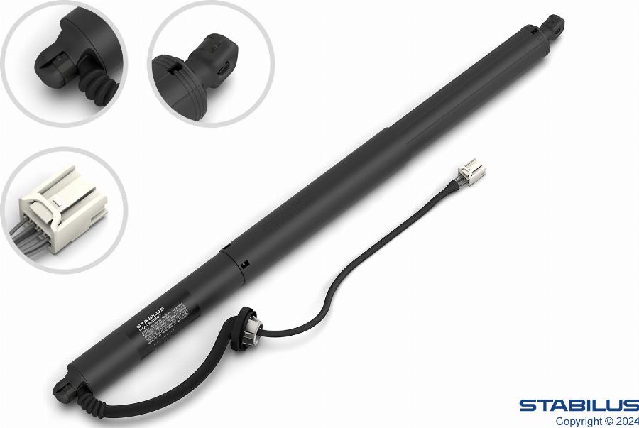 STABILUS 277055 - Електромотор, задні двері autocars.com.ua