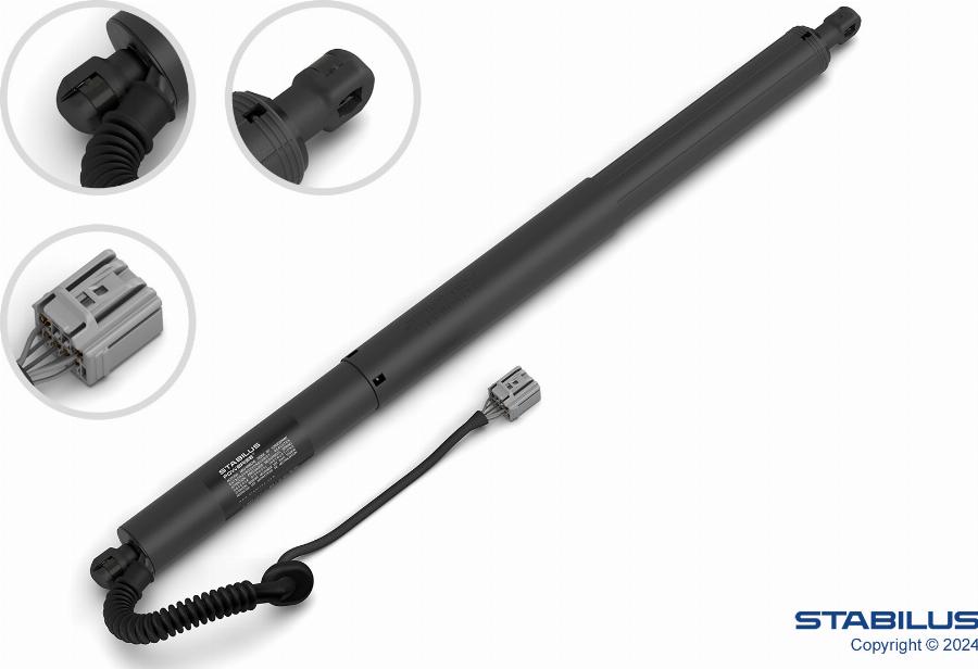 STABILUS 277772 - Електромотор, задні двері autocars.com.ua