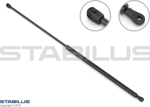 STABILUS 4081FD - Газова пружина, капот autocars.com.ua