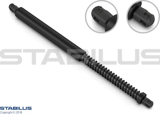 STABILUS 467750 - Газова пружина, кришка багажник autocars.com.ua