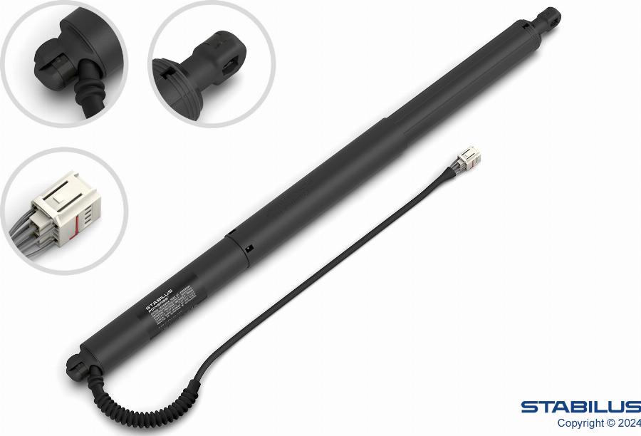 STABILUS 492874 - Електромотор, задні двері autocars.com.ua