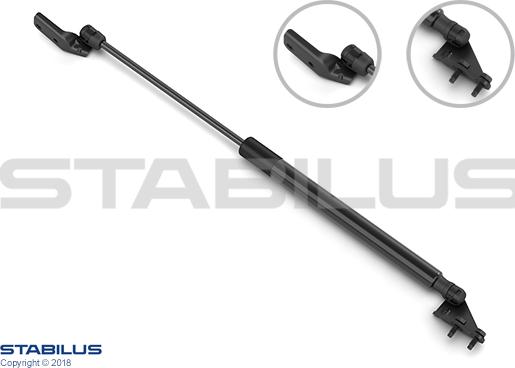 STABILUS 637417 - Газовая пружина, упор autodnr.net