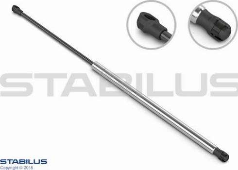 STABILUS 632664 - Газова пружина, кришка багажник autocars.com.ua