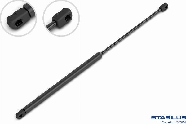 STABILUS 6433YL - Газова пружина, кришка багажник autocars.com.ua